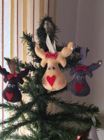  Enfeites de Natal - Renas